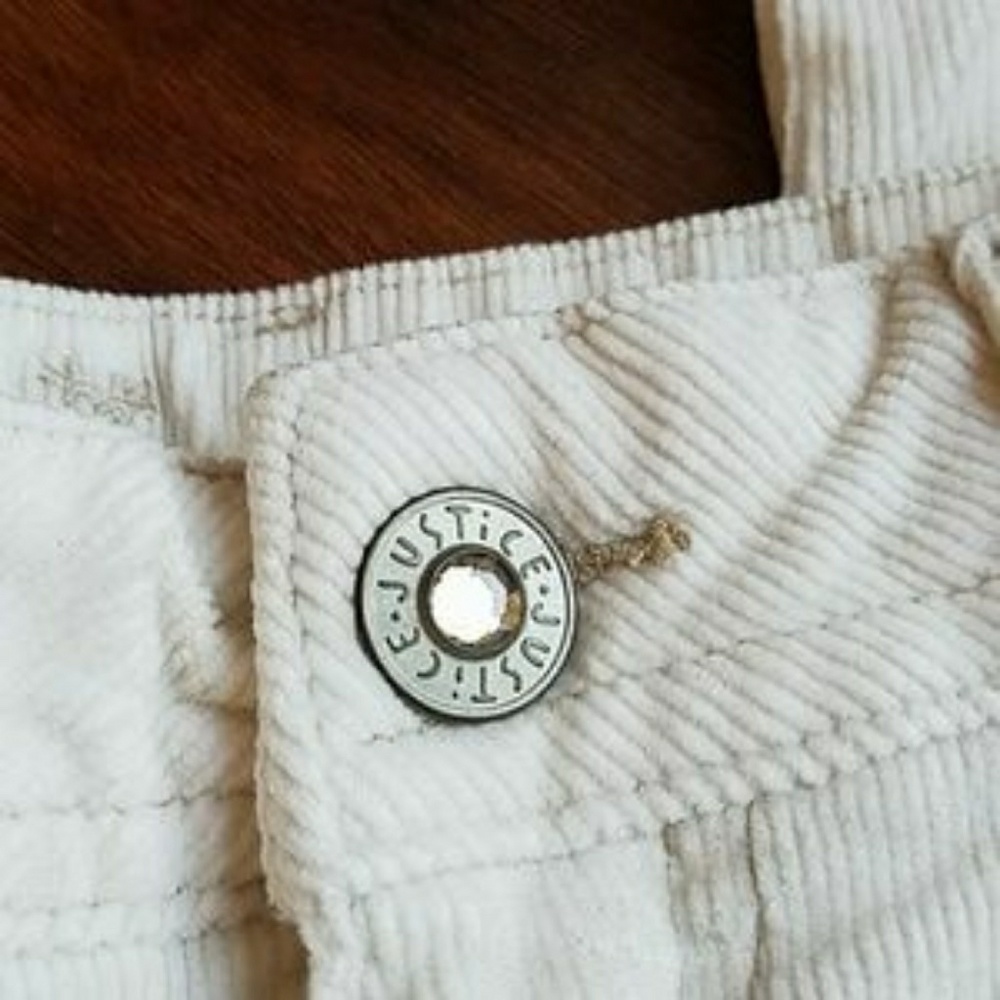 Justice  Girls size 10 cordaroy pant's.